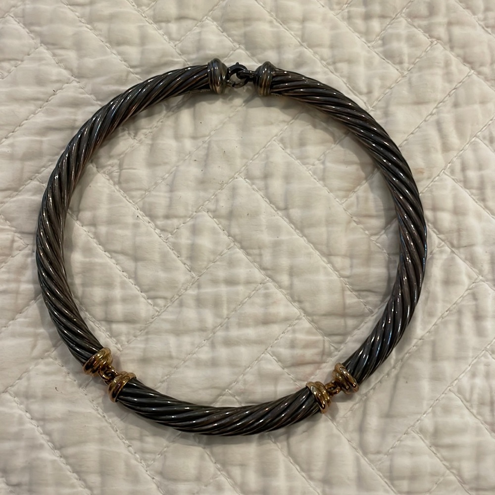 Vintage David Yurman choker.
